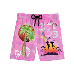 Camo Pink 3x3 Short
